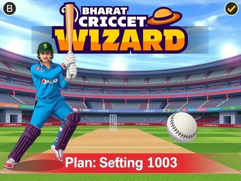 Bharat Cricket Wizard Game Screenshot